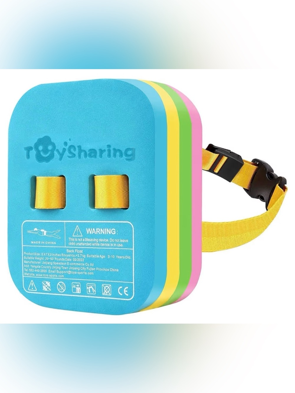 Swim Float Kids Back Belt